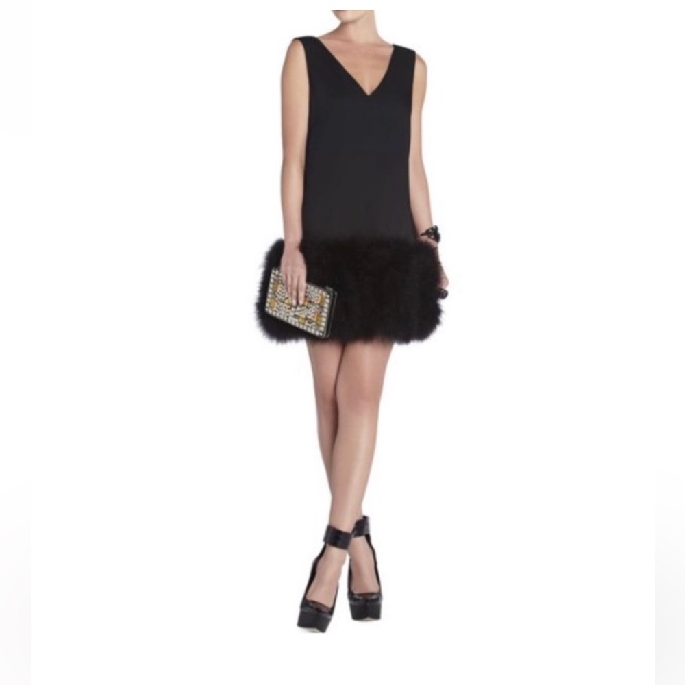 BCBGMAXAZRIA Jamysen special occasion Dress size 4 black cocktail
